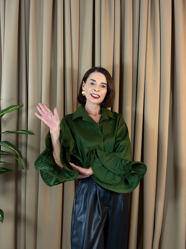 Francisca shirt in sage