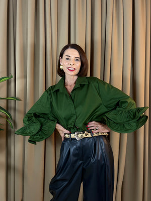 Francisca shirt in sage