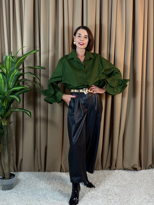 Francisca shirt in sage