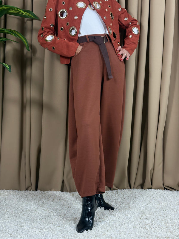 Paloma trousers in rust