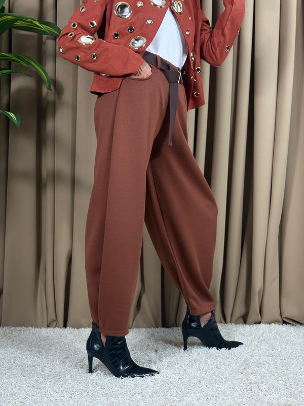 Paloma trousers in rust