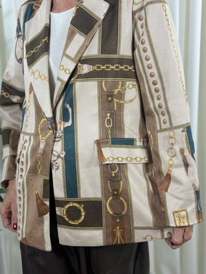 Kensington blazer in beige