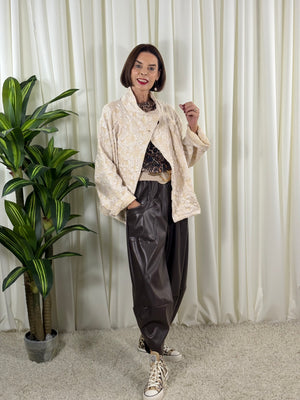 Whisper jacket in beige