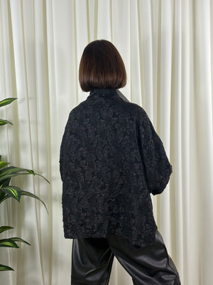 Whisper jacket in black