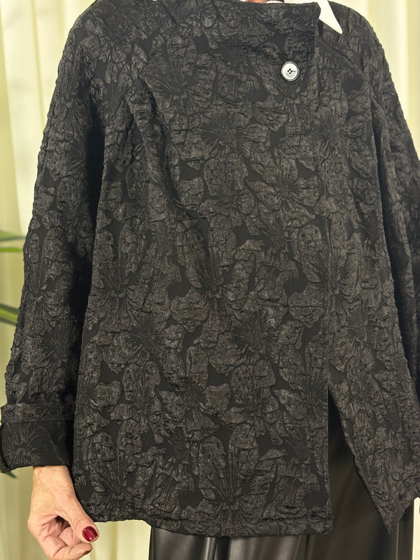 Whisper jacket in black