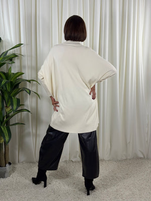 Venice embellished knitwear in cream