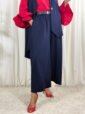 isadora trousers in navy