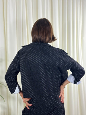 Mariya suit in navy