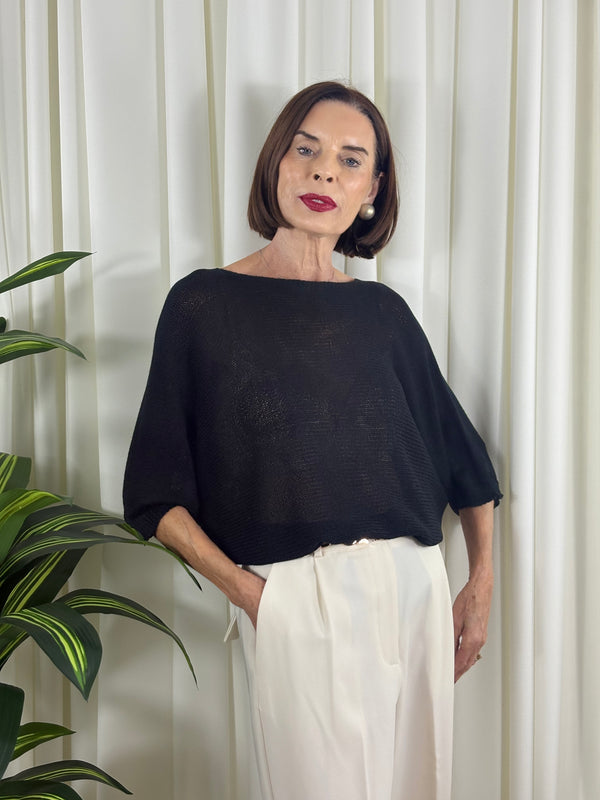 Rachel knitwear in black