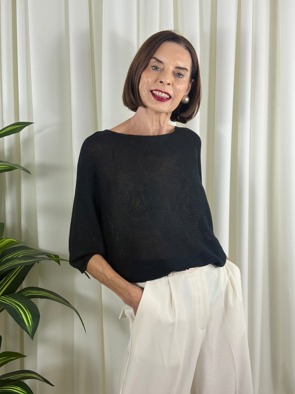 Rachel knitwear in black