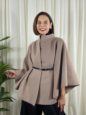 Victoria jacket in mocha
