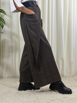 Simone Trousers in dusty brown