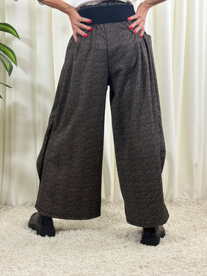 Simone Trousers in dusty brown