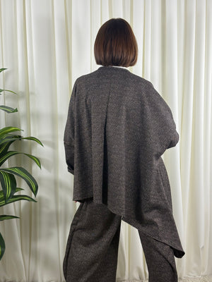 Simone Top in dusty brown