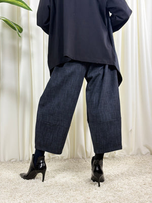 Raquel trousers in navy and black