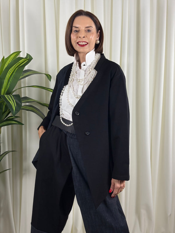 Raquel trousers in navy and black