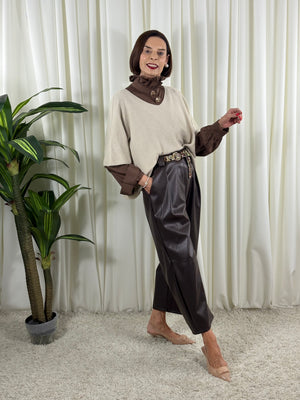 puloma knitwear in stone