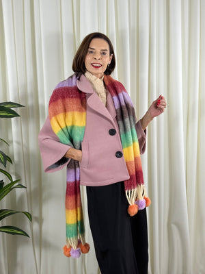 Dolly scarf in multi