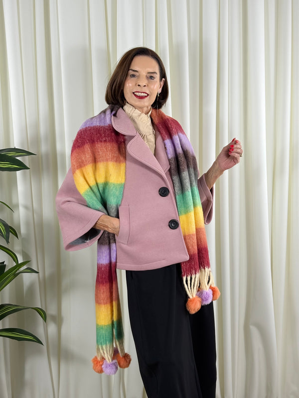Dolly scarf in multi