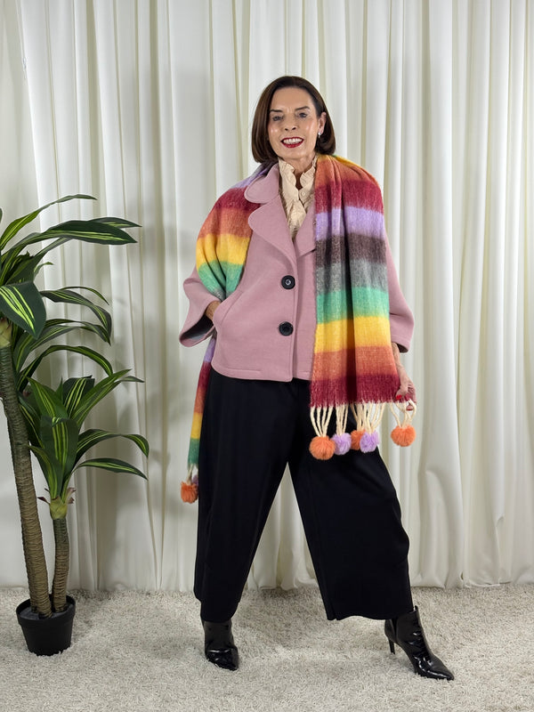 Dolly scarf in multi