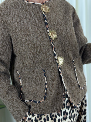 Kitty Jacket in mocha
