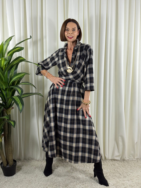 Alexandra dress in black