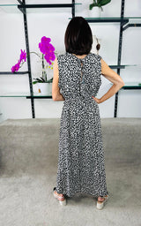 Amalfi dress in Cheetah print