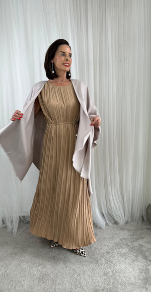 Ellis Dress in camel