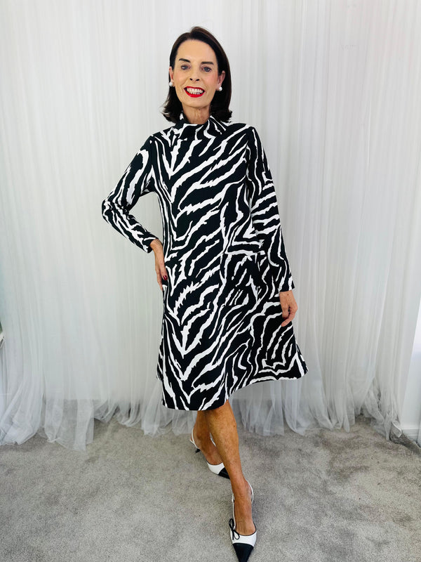 Alexa Zebra Dress