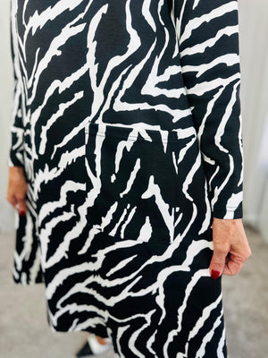 Alexa Zebra Dress