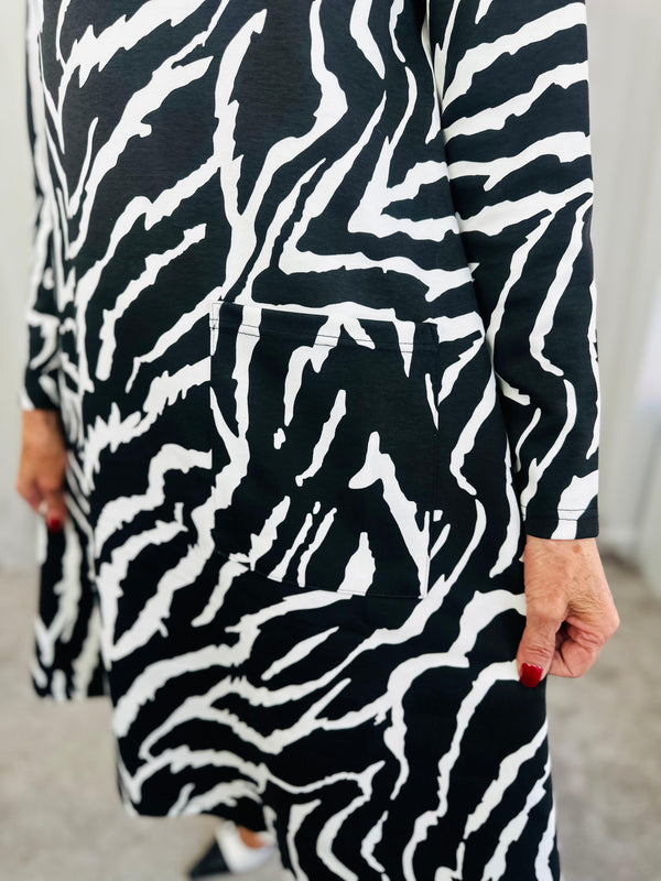 Alexa Zebra Dress