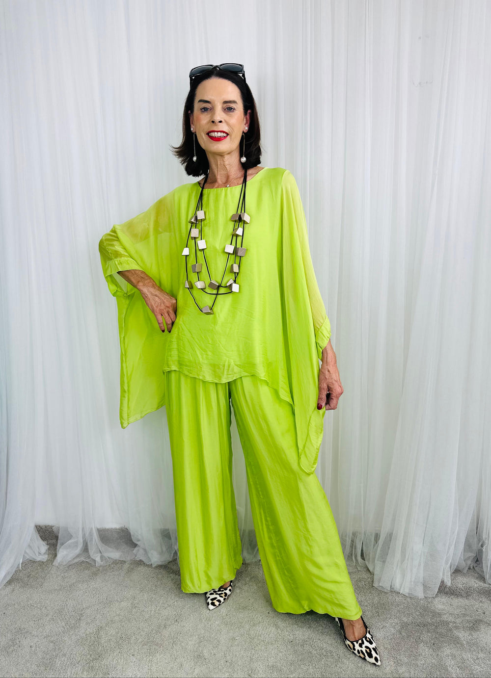 Jude Top in Lime