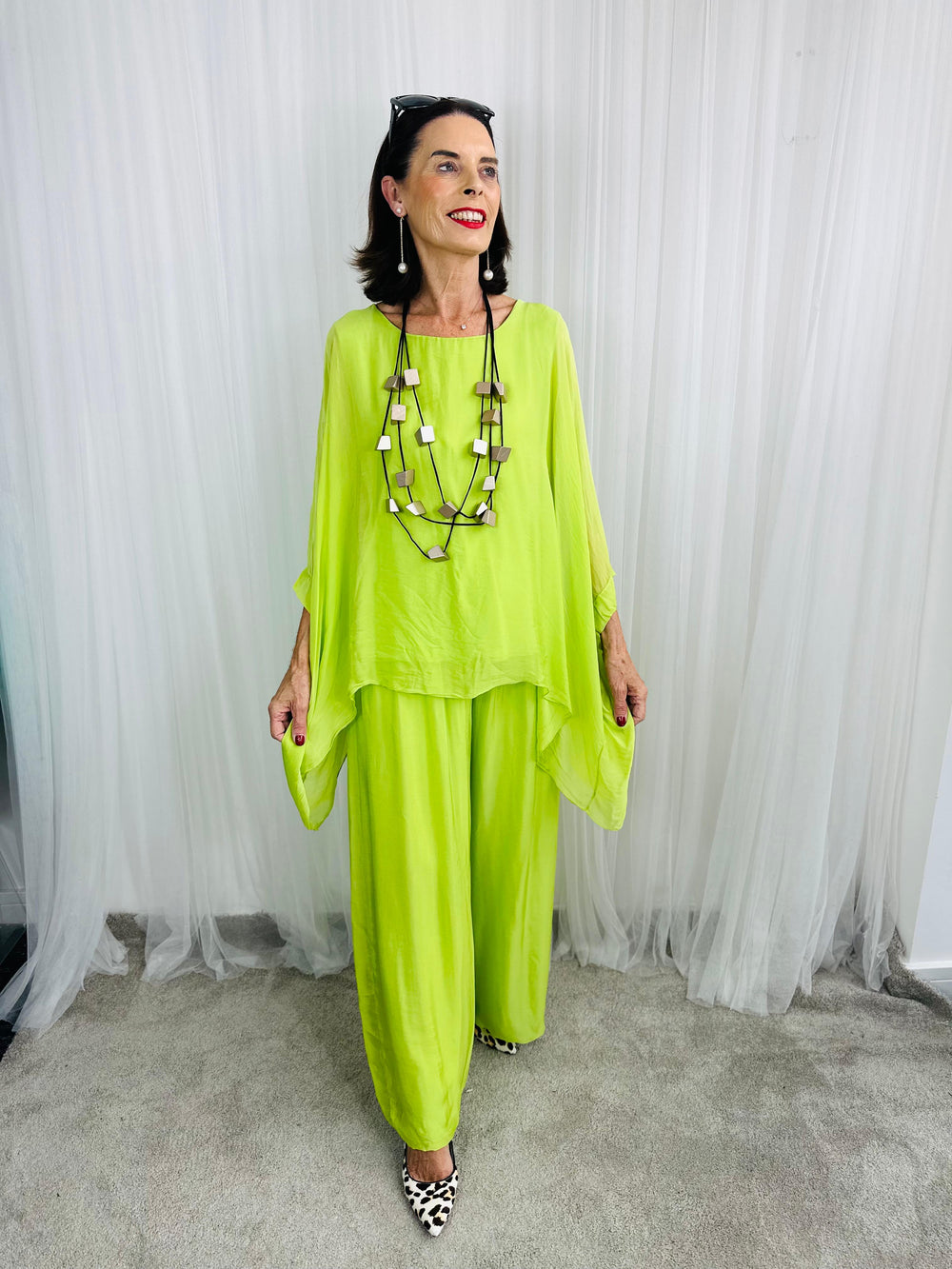Jude Top in Lime
