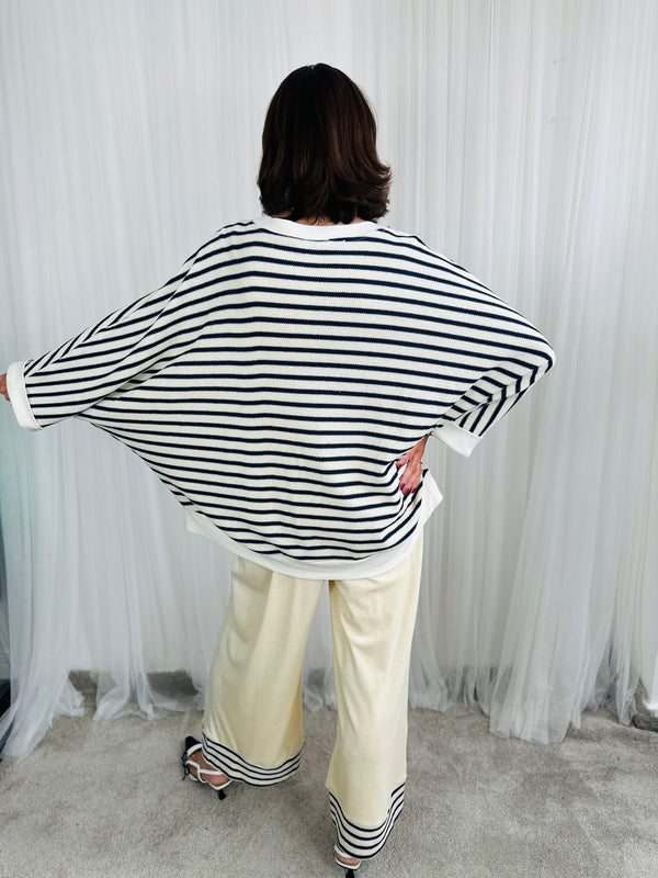 Sicily top in navy