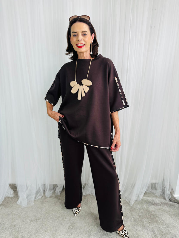 Ponza Trousers in Chocolate