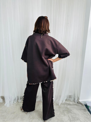 Ponza Top in chocolate