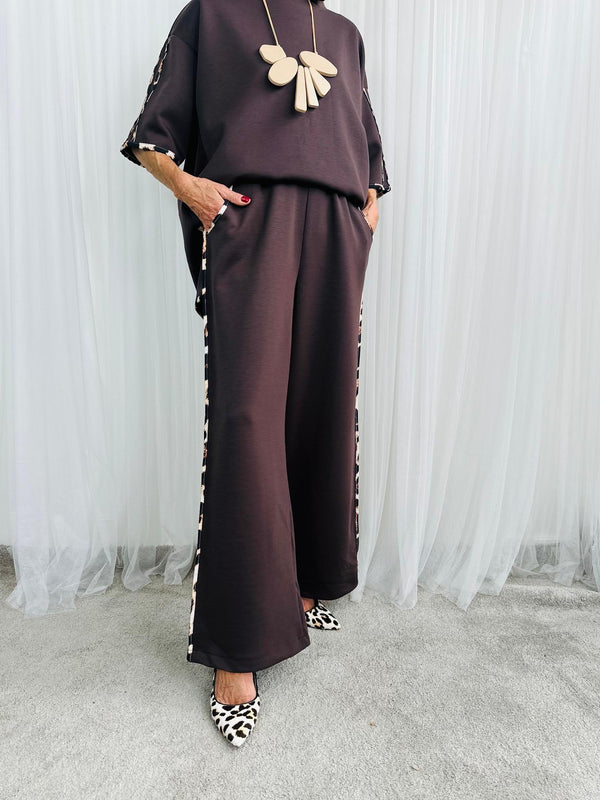 Ponza Trousers in Chocolate