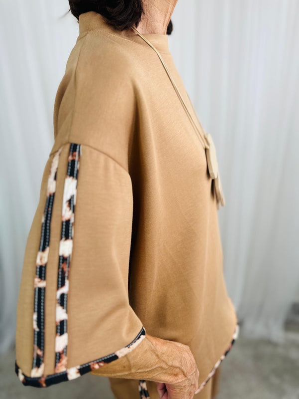 Ponza Top in camel