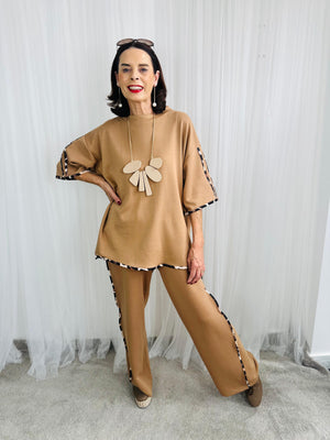 Ponza Top in camel
