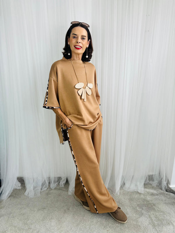 Ponza Top in camel