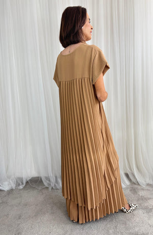 Federica Co-ord suit in Camel