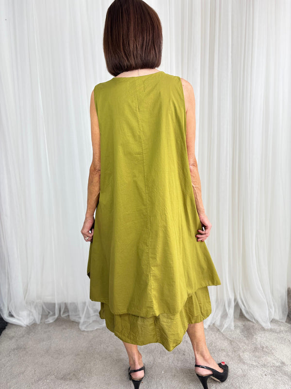 Olivia Dress in Olive