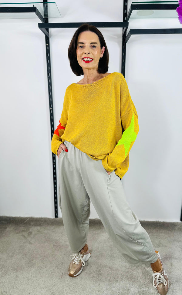 Phoenix Knit In mustard