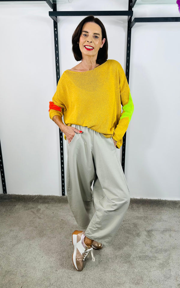 Phoenix Knit In mustard