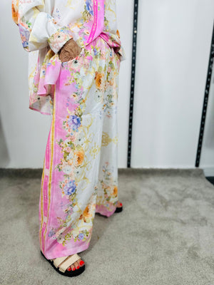 Oriental Suit in baby pink