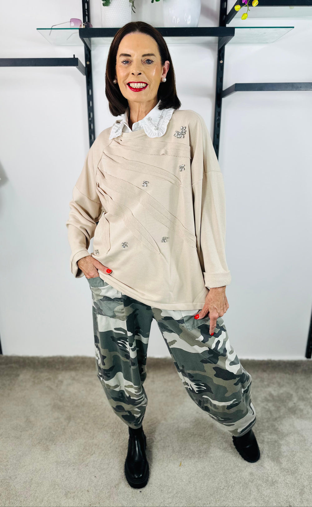 CORSE BALLOON Trouser IN camouflage