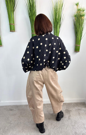 Diamante Spotty dotty shirt