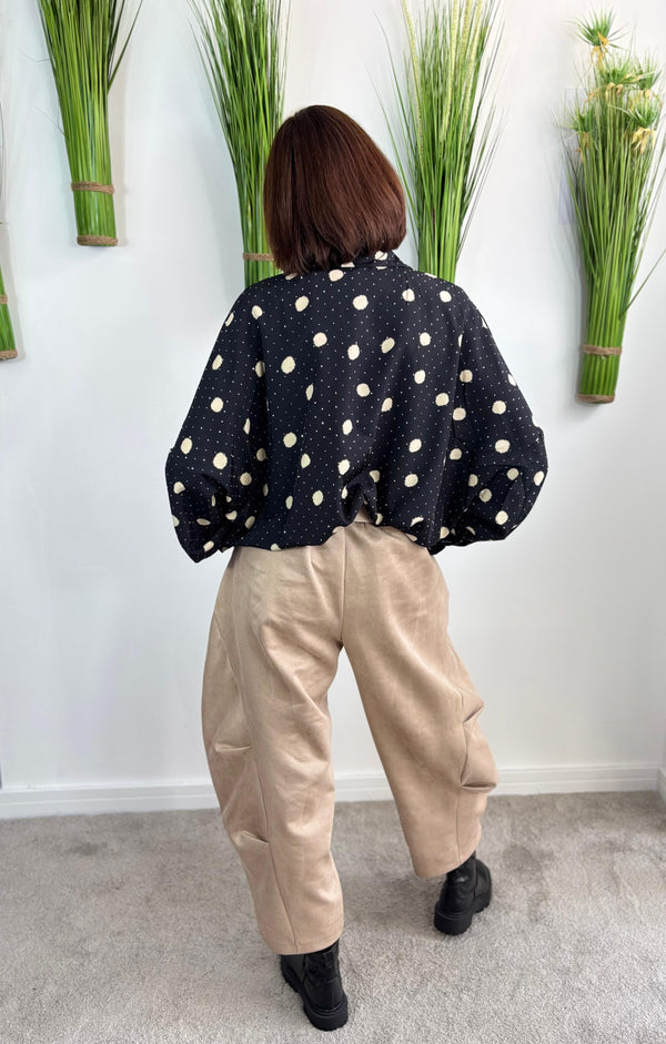 Diamante Spotty dotty shirt