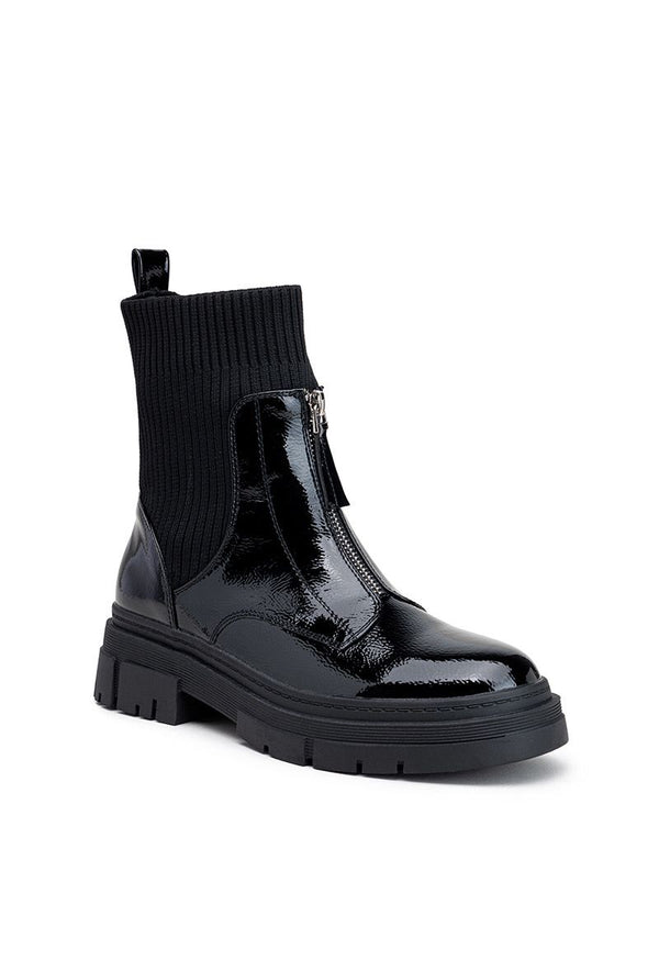 Autumn Breeze PU leather boots