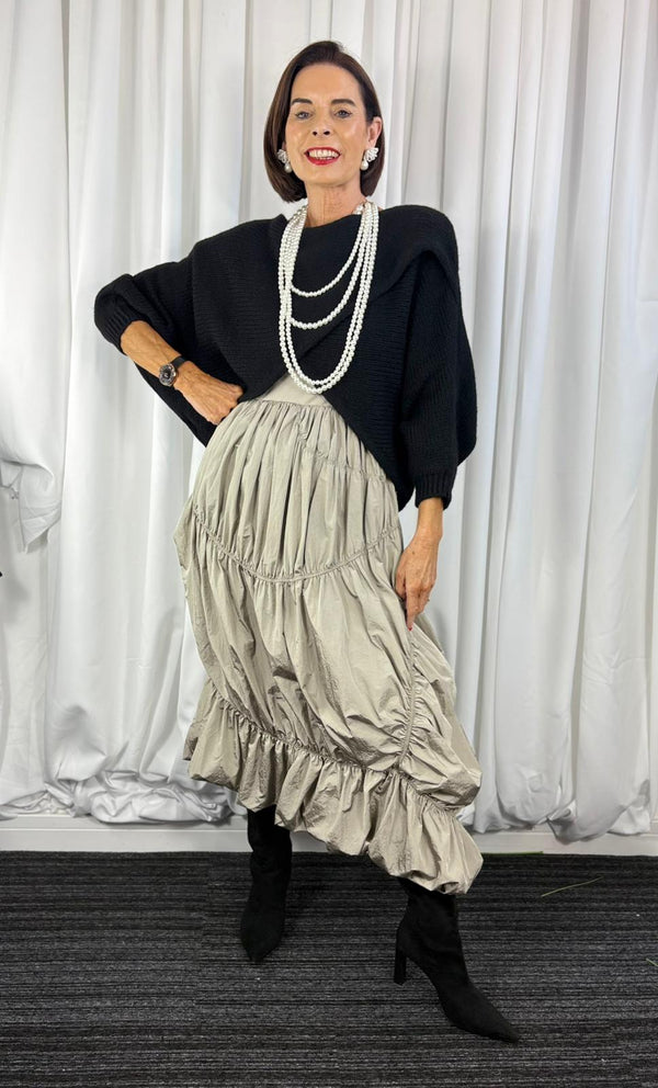 melanie dress in mocha